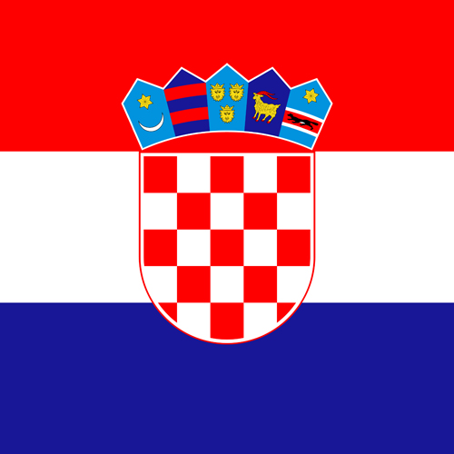 Flagge Kroatien